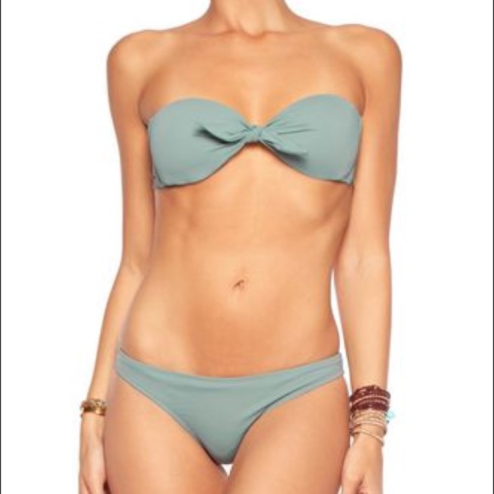 NWT eberjey sky blue bikini size S/M
